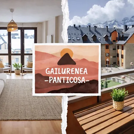 Gailurenea I Parking Gratuito I Wifi I Terraza I Padel I Zonas Verdes-parque Appartement Panticosa